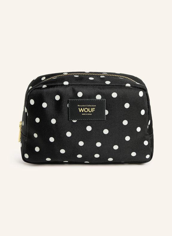 WOUF Kosmetiktasche ICON SCHWARZ / WEISS