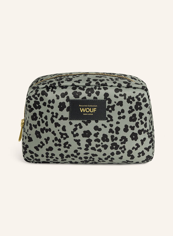 WOUF Kosmetiktasche ICON GRAU / SCHWARZ