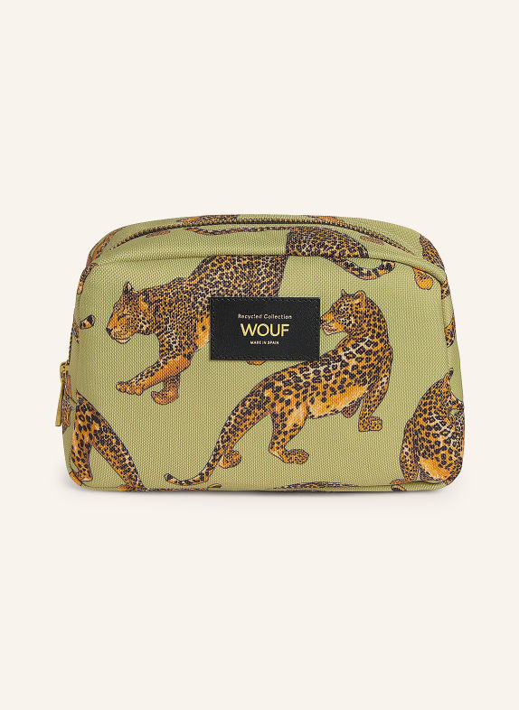 WOUF Trousse de maquillage ICON VERT CLAIR / ORANGE / NOIR