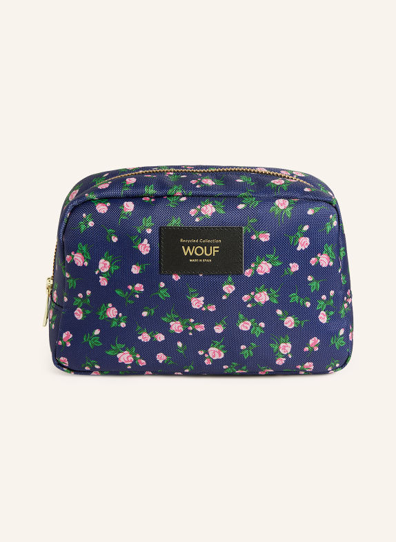 WOUF Kosmetiktasche ICON DUNKELBLAU / ROSA / GRÜN