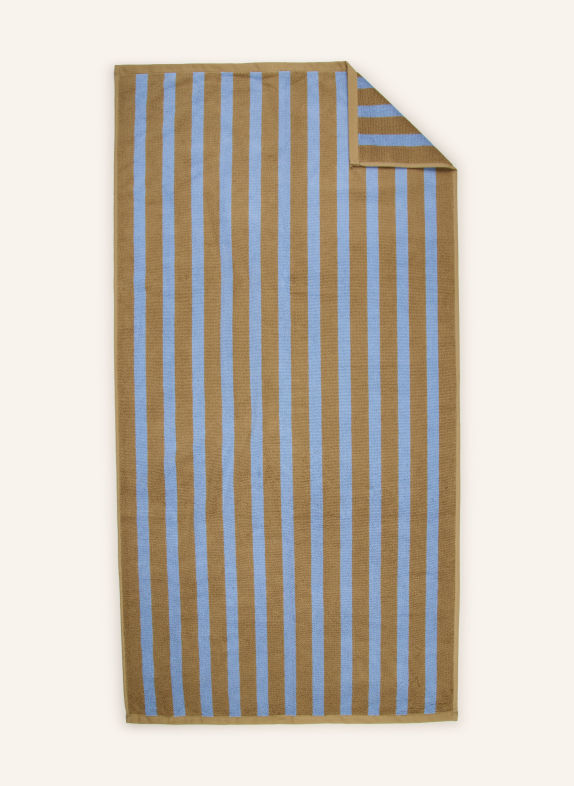 Marc O'Polo Duschtuch HERITAGE BRAUN / BLAU