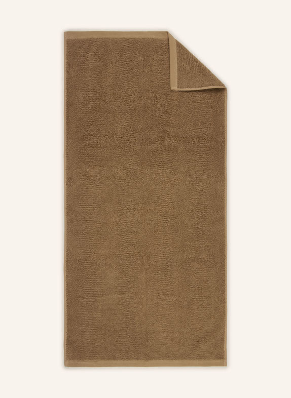 Marc O'Polo Serviette TIMELESS MARRON
