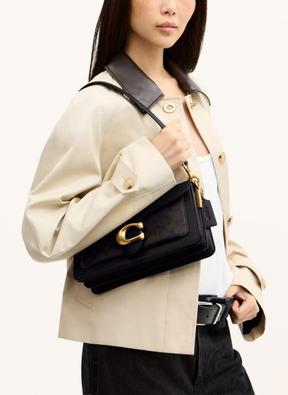 COACH Schoudertas TABBY 26 ZWART / GOUD