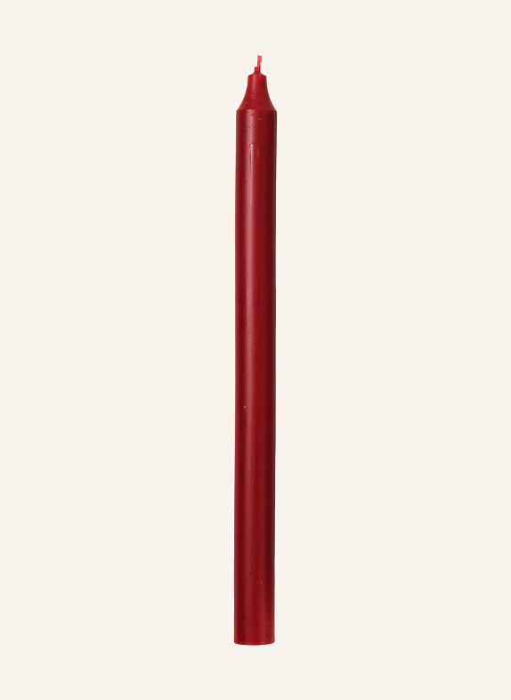 BROSTE COPENHAGEN 8er-Set Stabkerzen CLASSIC RUSTIC ROT