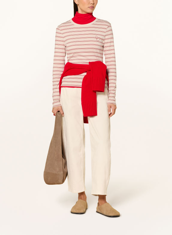 Marc O'Polo Longsleeve WEISS / ROT