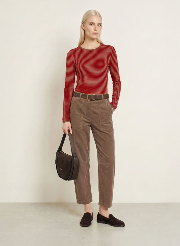 Marc O'Polo Longsleeve ROT / CAMEL