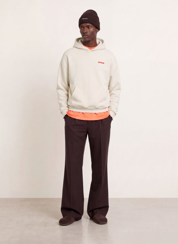 WRSTBHVR ONRO V3 Hoodie CREAM / RED