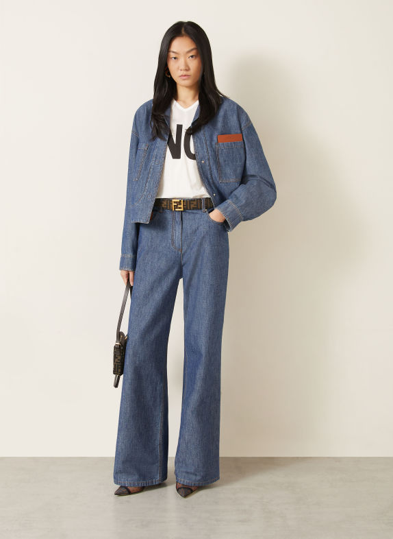 FENDI T-Shirt WEISS