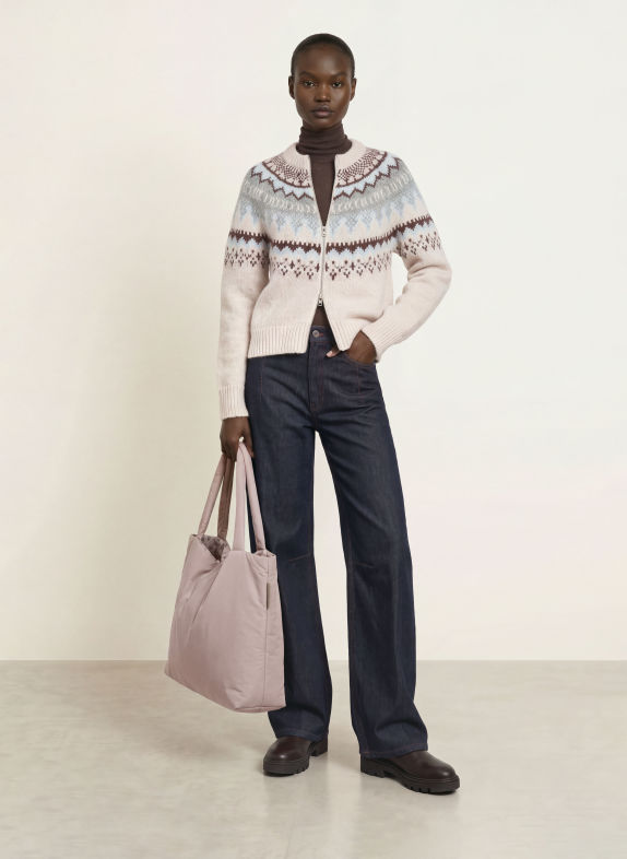 KAPTEN & SON NORVA-shoppers, omkeerbaar ROSÉ