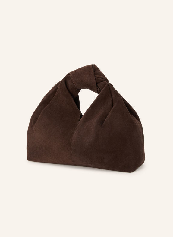 LOEFFLER RANDALL Sac à main HELGA MARRON FONCÉ