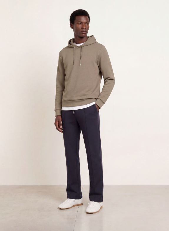 REISS DANE Hoodie TAUPE