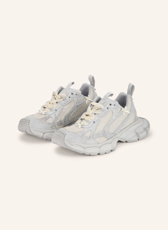 BALENCIAGA Sneakersy 3XL JASNOCZARY / KREMOWY