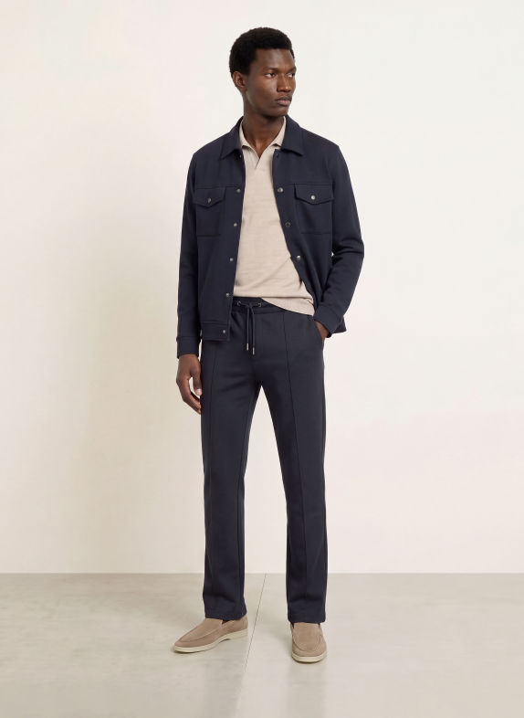 REISS Sweatpants FORM DUNKELBLAU