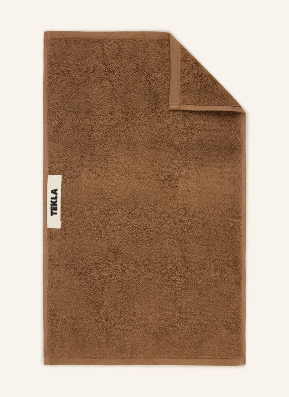 TEKLA Serviette invité MARRON