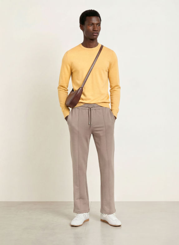 REISS Pullover WESSEX GELB