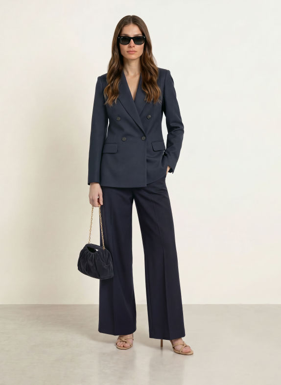 REISS Blazer SOLENE DONKERBLAUW
