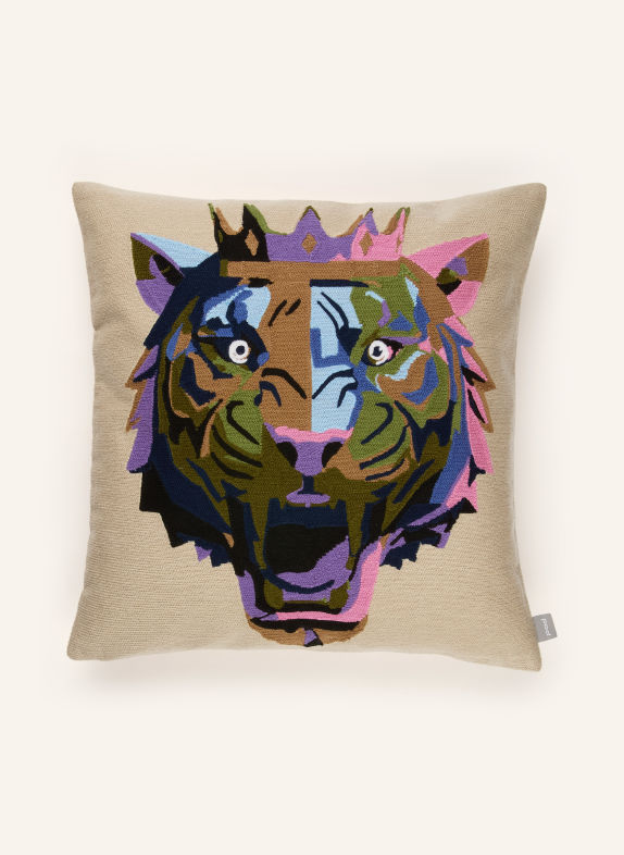 PAD Kuddfodral till prydnadskudde LION BEIGE / ROSA / LJUSLILA