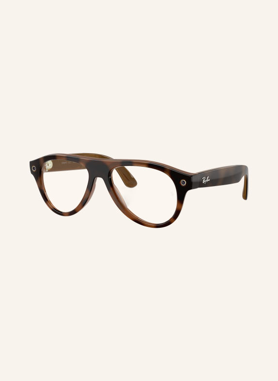 Ray-Ban Smartbriller RW1016 META AVIATOR HAVANA/ BRUN