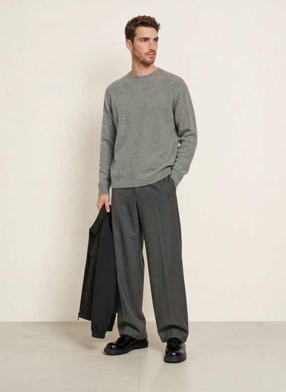 ALPHATAURI FREIMS Sweater DARK GRAY
