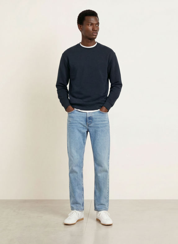 Marc O'Polo Sweatshirt DUNKELBLAU