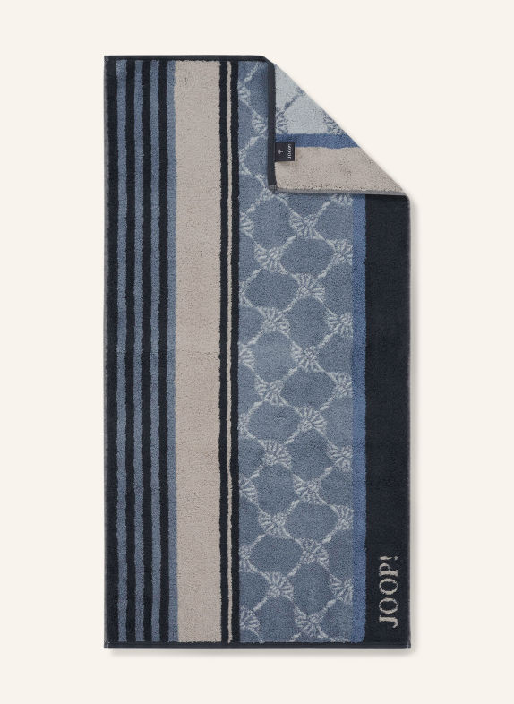 JOOP! JOOP! LINES Hand towel DARK BLUE / BLUE GRAY / BLUE