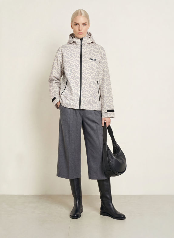 VIVI MARI Regenjacke CREME / GRAU