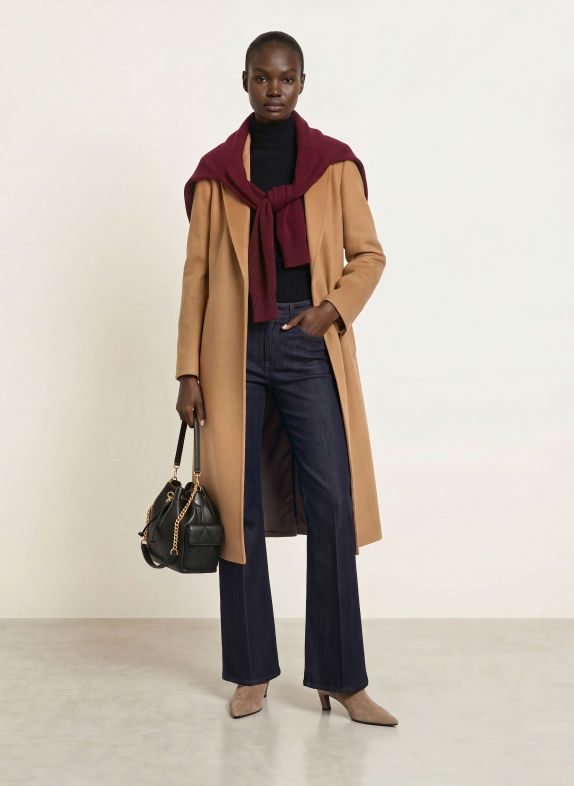 HOBBS Livia Wool Coat CAMEL