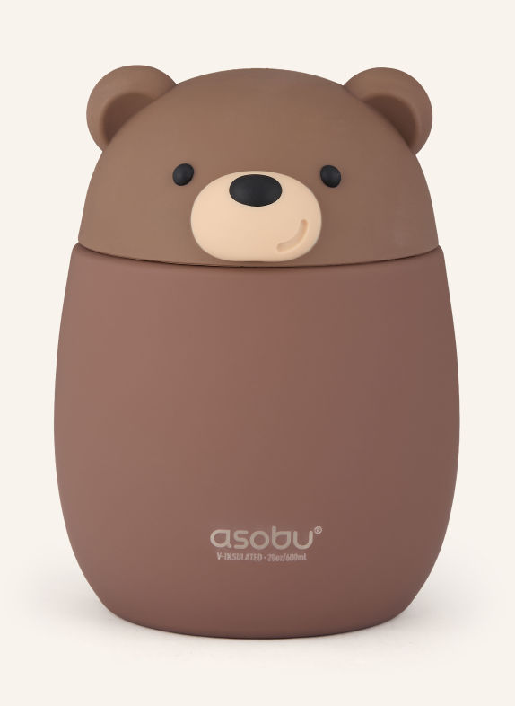 asobu BESTIE Insulated Lunch Box DARK BROWN