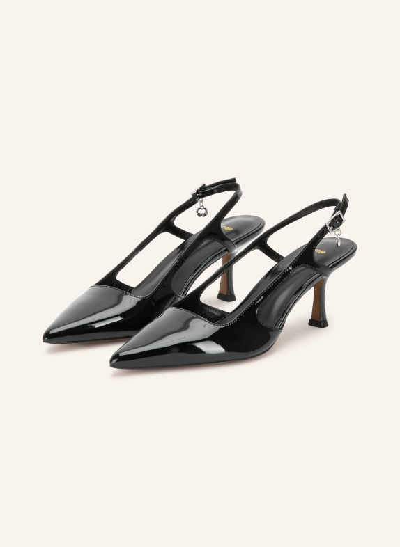 maje Slingpumps SCHWARZ