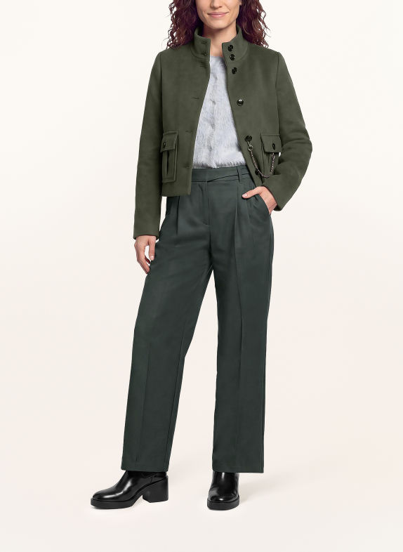CARTOON Wide-leg trousers DARK GREEN