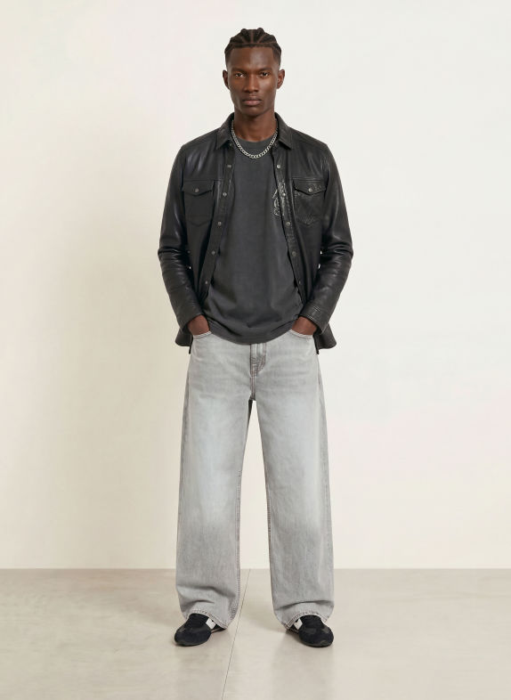ALLSAINTS T-Shirt ROLLER SCHWARZ
