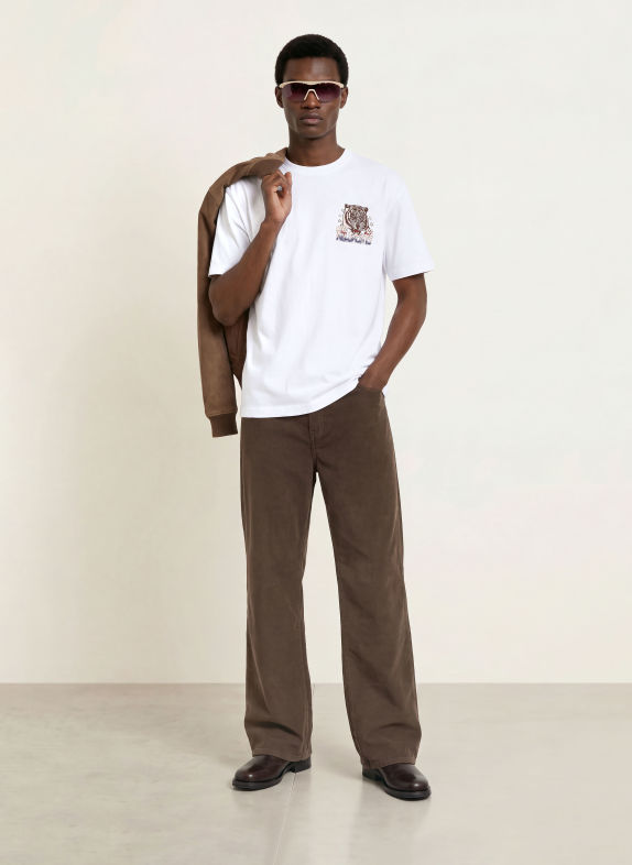 ALLSAINTS T-Shirt TIGRESS WEISS