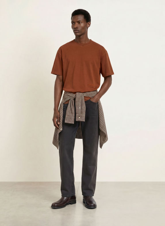 ALLSAINTS T-shirt MADDOX MARRON