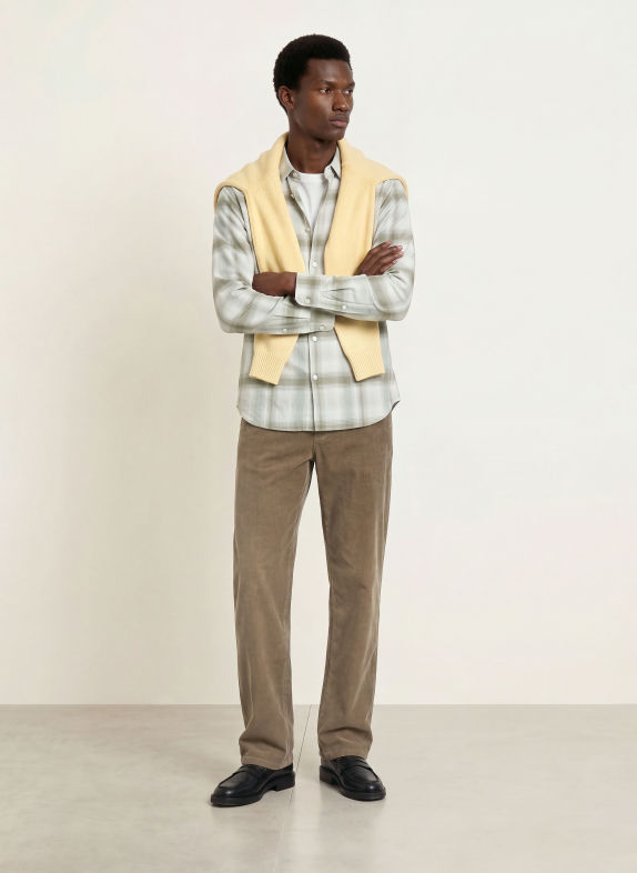 ARKET Cordbroek Wide Fit BEIGE