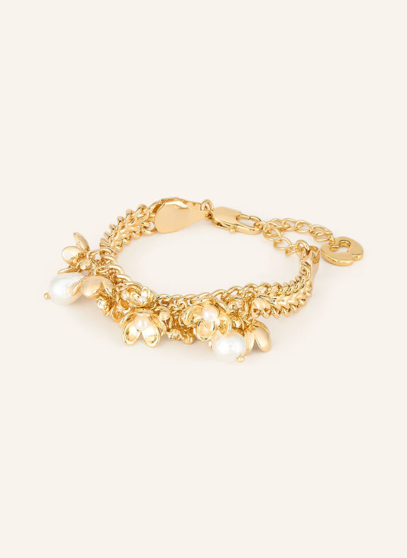 maje Armband GOLD / WEISS