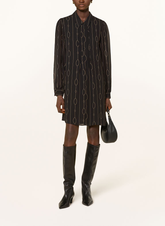 Phase Eight CANDICE Dress BLACK / LIGHT BROWN