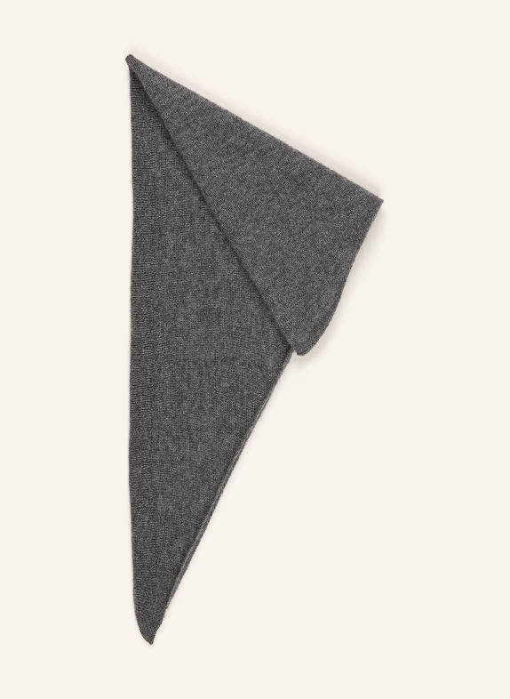 ARKET Foulard triangulaire en cachemire GRIS