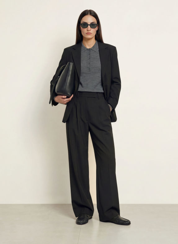 ARKET Marlenehose SALLY AGNELLA SCHWARZ