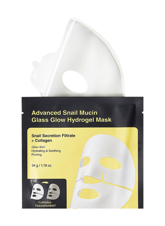 COSRX ADVANCED SNAIL MUCIN GLASS GLOW HYDROGEL MASK