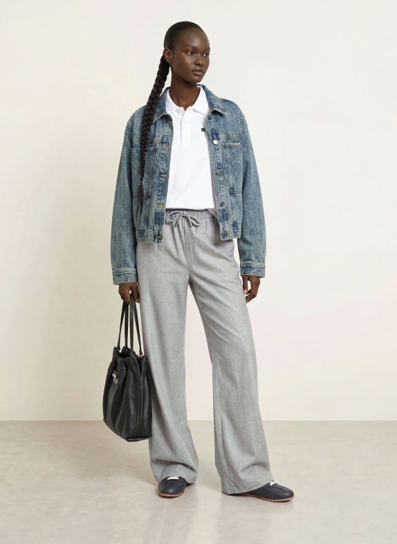 black palms Jeansjacke JEANY 2606 VINTAGE BLUE VINTAGE BLUE