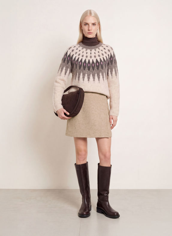 Marc O'Polo Wrap skirt BEIGE