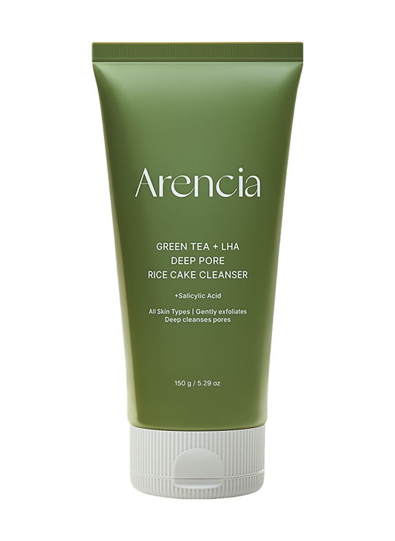 Arencia GREEN TEA + LHA DEEP PORE RICE CAKE CLEANSER