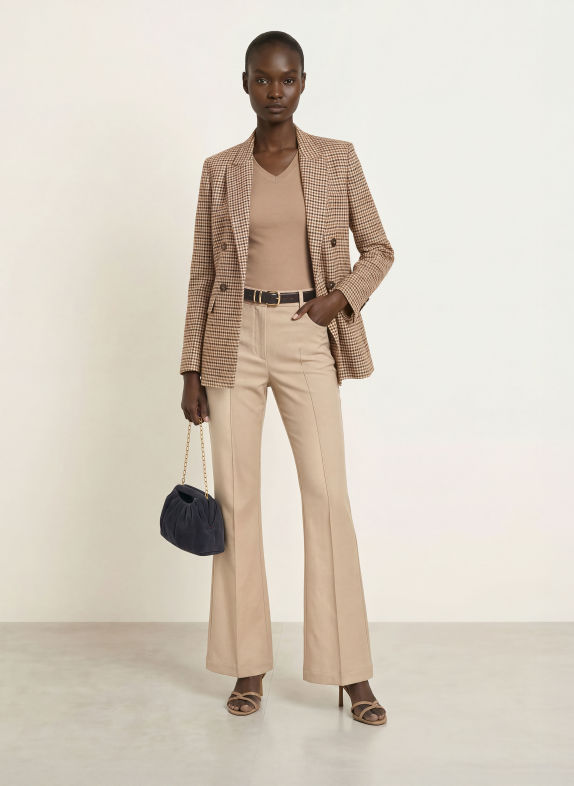 REISS Blazer WILLOW BEIGE / BRAUN / SCHWARZ