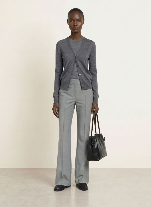 REISS Vest SIMI DONKERGRIJS