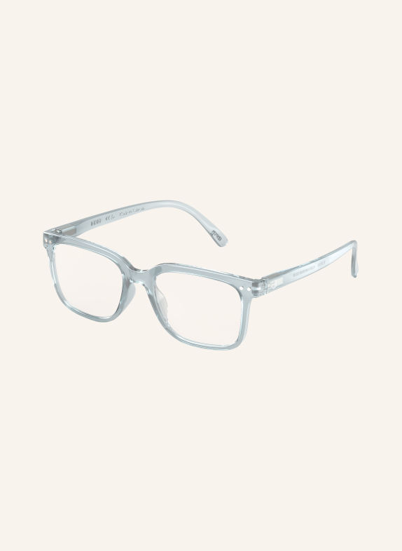 IZIPIZI Okulary do czytania #L NIEBIESKI/PRZEZROCZYSTY