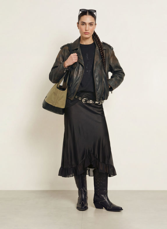 ALLSAINTS Shopper SILOH HELLBRAUN / SCHWARZ