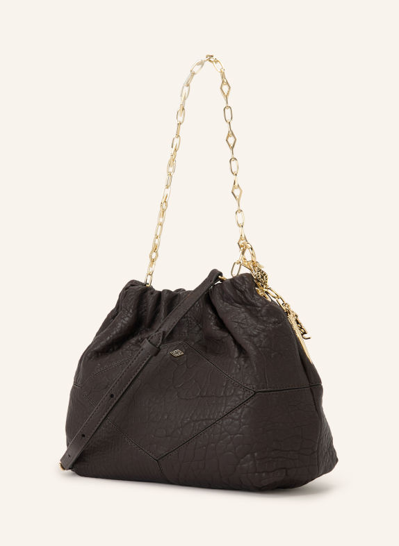 ba&sh Handtasche JUNE MINI DUNKELBRAUN