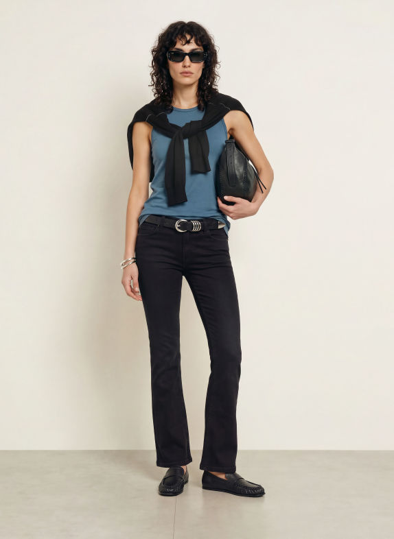 ALLSAINTS Top JENNY BLEU PÉTROLE