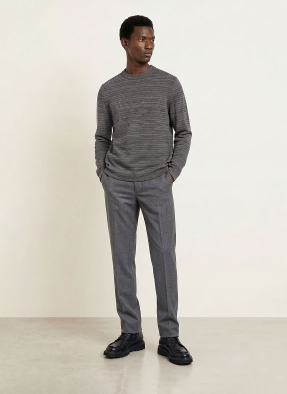 S. N. S. HERNING GIVEN-III Sweater DARK GRAY