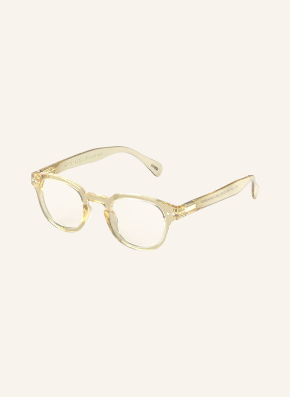 IZIPIZI Reading Glasses #C YELLOW/TRANSPARENT